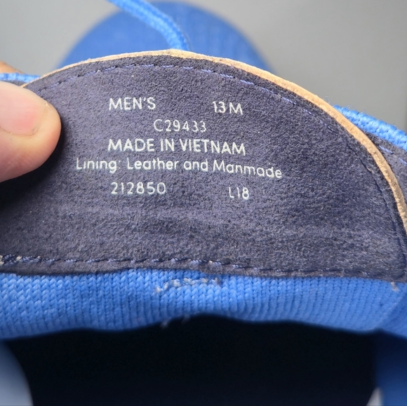 Cole Haan ØriginalGrand Stitchlite Wingtip Oxford  Pacific Blue Men's Size 13M - Picture 13 of 17